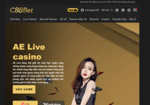 Các thể loại game casino online tại nhà cái C88BET